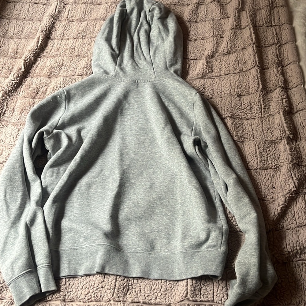 Nike unisex grey hoodie amazing condition - Picture 3 of 4